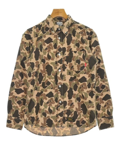 WTAPS(ダブルタップス)カジュアルシャツ ベージュ サイズ:S/2200656700011