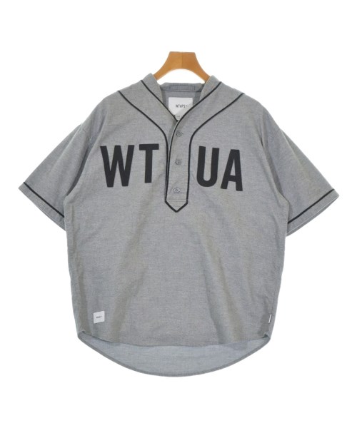 WTAPS(ダブルタップス)カジュアルシャツ グレー サイズ:1(S位)/2200685623077