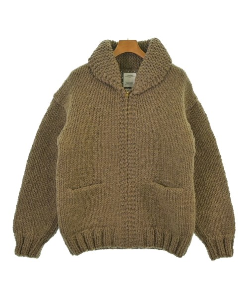visvim(ヴィズヴィム)カーディガン 茶 サイズ:3(L位)/2200641695018