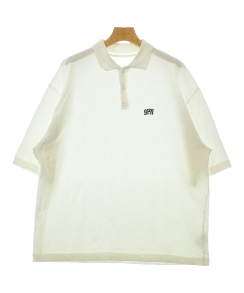 SOPHNET.(ソフネット)ポロシャツ 白 サイズ:S/2200594636052
