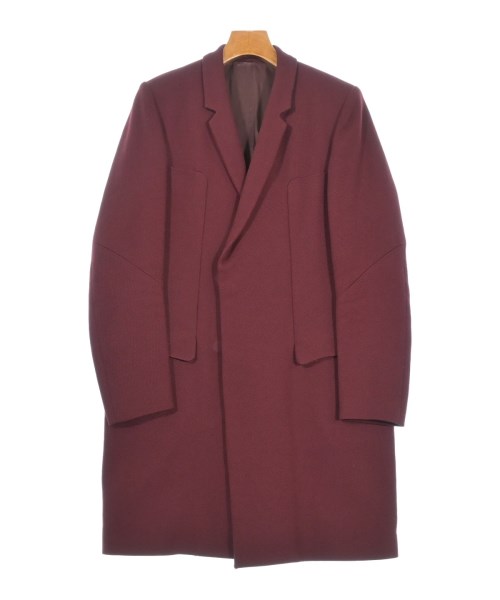 UNDERCOVERISM(アンダーカバイズム)チェスターコート 赤 サイズ:2(M位)/2200640402051