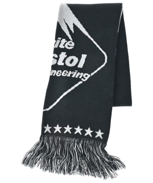 White Mountaineering(ホワイトマウンテニアリング)マフラー 黒 サイズ:-/2200662497080