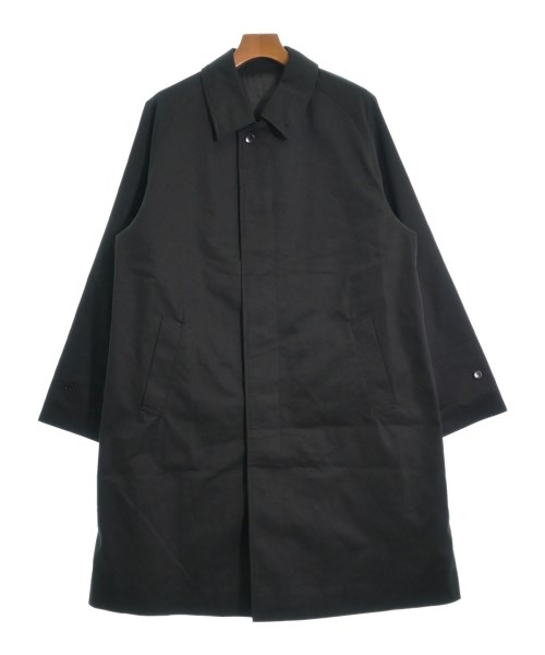uniform experiment(ユニフォームエクスペリメント)ステンカラーコート 黒 サイズ:2(M位)/2200480567521