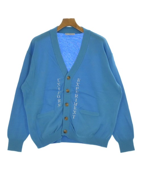 uniform experiment(ユニフォームエクスペリメント)カーディガン 青 サイズ:2(M位)/2200617978138