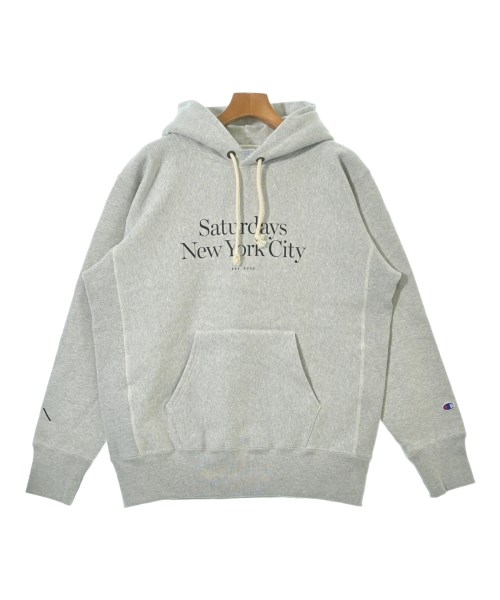 SATURDAYS NEW YORK CITY(サタデーズニューヨークシティー)パーカー グレー サイズ:XL/2200641756030