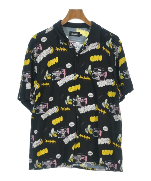 X-LARGE(エクストララージ)カジュアルシャツ 黒 サイズ:L/2200692793091