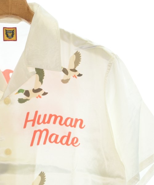 HUMAN MADE（ヒューマンメイド）カジュアルシャツ 白 サイズ:S メンズ/2200550878069
