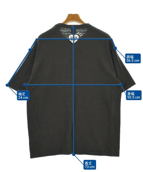 HUMAN MADE（ヒューマンメイド）Tシャツ・カットソー 黒 サイズ:XXL メンズ/2200597199196