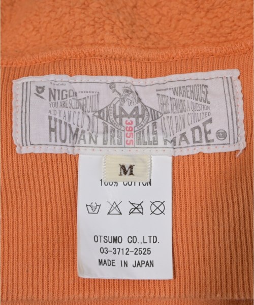 HUMAN MADE（ヒューマンメイド）パーカー オレンジ サイズ:M メンズ/2200566623011