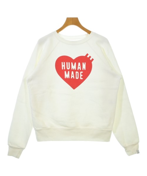 HUMAN MADE(ヒューマンメイド)スウェット 白 サイズ:M/2200651962124