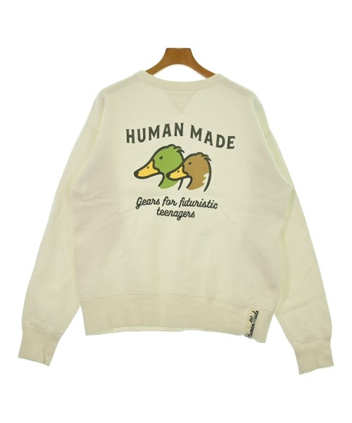 HUMAN MADE(ヒューマンメイド)スウェット 白 サイズ:L/2200662737070