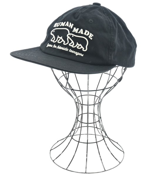 HUMAN MADE(ヒューマンメイド)キャップ 黒 サイズ:-/2200662913276