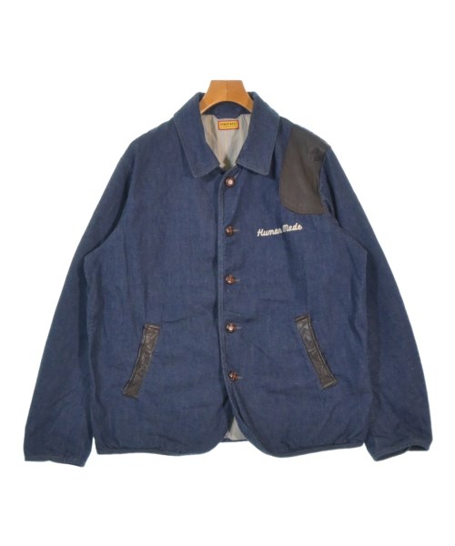 HUMAN MADE(ヒューマンメイド)デニムジャケット 青 サイズ:L/2200670768011