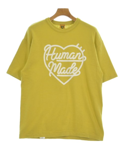 HUMAN MADE(ヒューマンメイド)Tシャツ・カットソー 黄 サイズ:XL/2200686014072