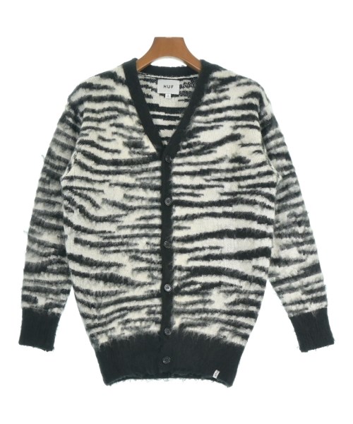 HUF(ハフ)カーディガン 黒 サイズ:S/2200617590026