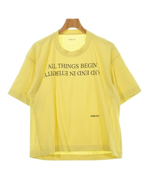 AMBUSH(アンブッシュ)Tシャツ・カットソー 黄 サイズ:2(M位)/2200616292020