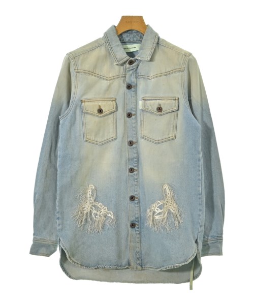 OFF-WHITE(オフホワイト)デニムジャケット 青 サイズ:XS/2200655411017