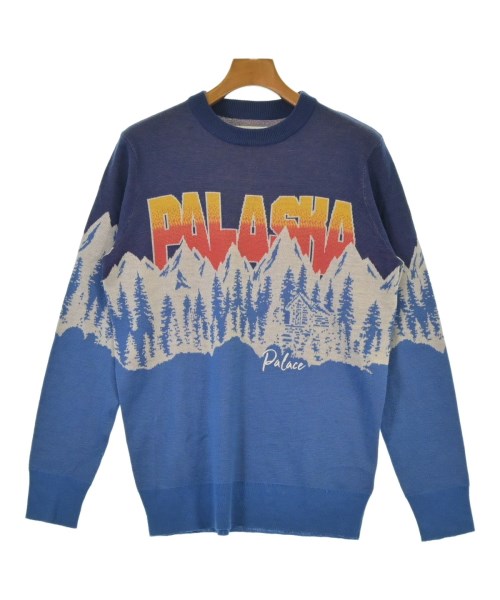 PALACE(パレス)ニット・セーター 青 サイズ:M/2200643557024