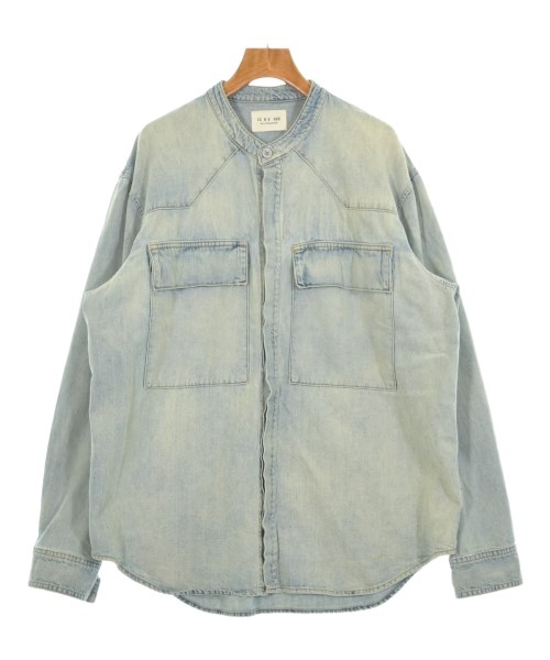FEAR OF GOD(フィアオブゴッド)カジュアルシャツ 青 サイズ:M/2200664955038