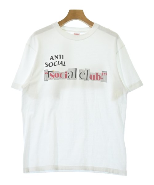 ANTI SOCIAL SOCIAL CLUB(アンチソーシャルソーシャルクラブ)Tシャツ・カットソー 白 サイズ:L/2200541007058