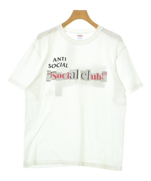 ANTI SOCIAL SOCIAL CLUB(アンチソーシャルソーシャルクラブ)Tシャツ・カットソー 白 サイズ:L/2200565903084