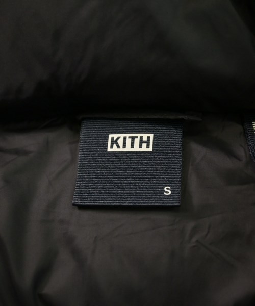 KITH（キス）ダウンジャケット/ダウンベスト 黒 サイズ:S メンズ/2200614149012