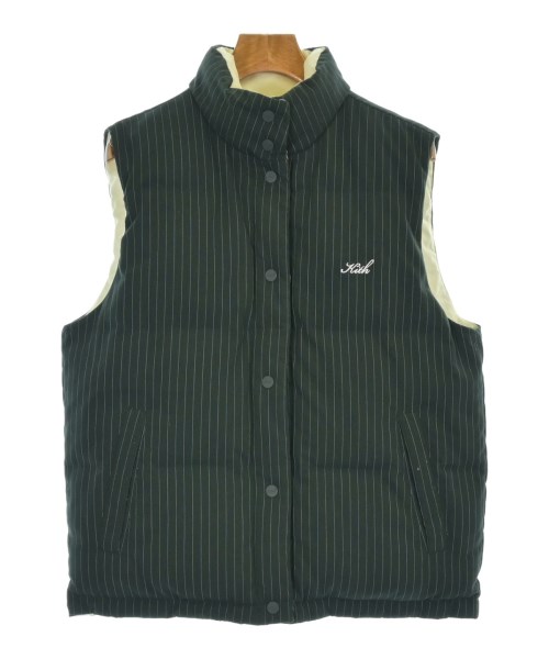 KITH(キス)ダウンジャケット/ダウンベスト 緑 サイズ:XS/2200669272024