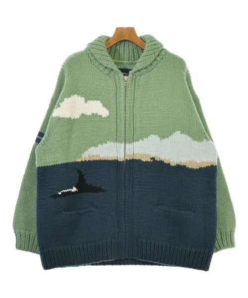 DESCENDANT(ディセンダント)カーディガン 緑 サイズ:3(L位)/2200657692032