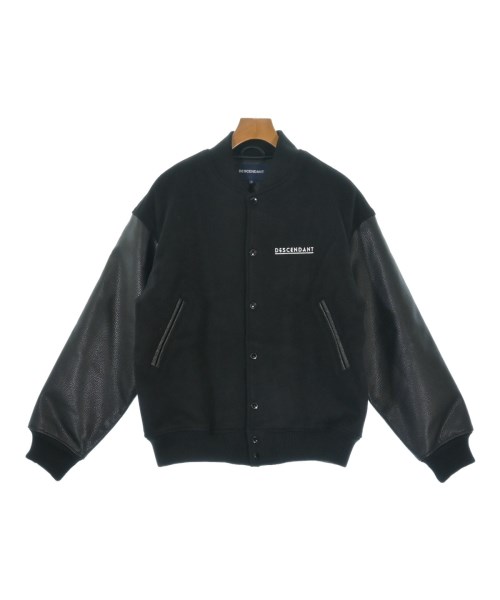 DESCENDANT(ディセンダント)スタジャン 黒 サイズ:2(M位)/2200641608100