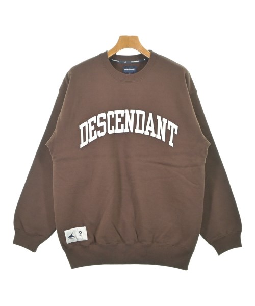 DESCENDANT(ディセンダント)スウェット 茶 サイズ:2(M位)/2200634987267