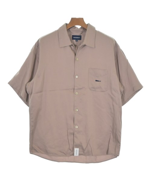 DESCENDANT(ディセンダント)カジュアルシャツ 茶 サイズ:2(M位)/2200648918110