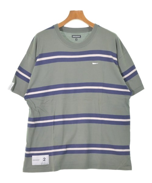 DESCENDANT(ディセンダント)Tシャツ・カットソー カーキ サイズ:2(M位)/2200646678092