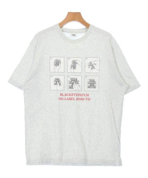 BLACK EYE PATCH(ブラックアイパッチ)Tシャツ・カットソー グレー サイズ:M/2200661446188