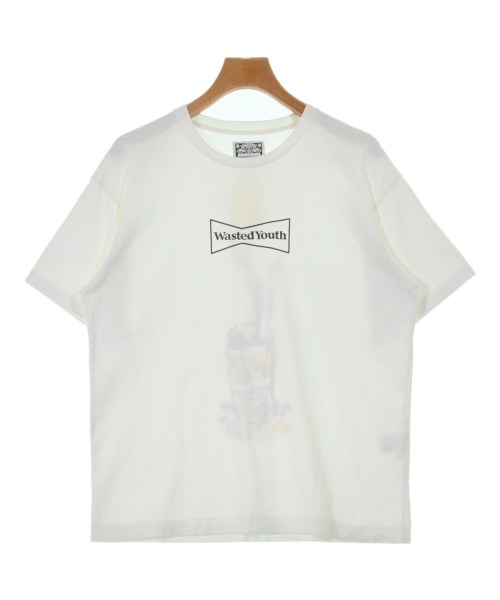 WASTED YOUTH(ウェイステッドユース)Tシャツ・カットソー 白 サイズ:M/2200625502042