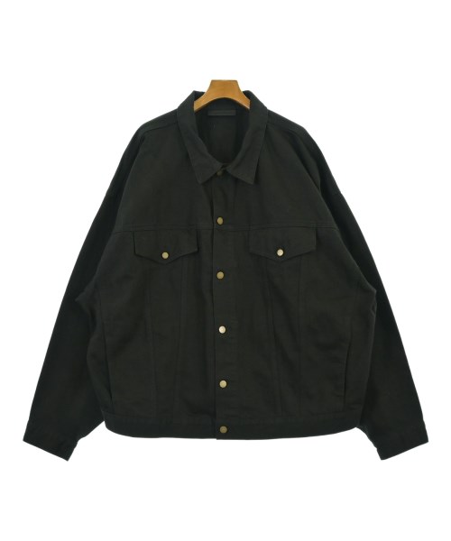Fear of God ESSENTIALS(フィアオブゴッド　エッセンシャルス)デニムジャケット 黒 サイズ:XL/2200688020019