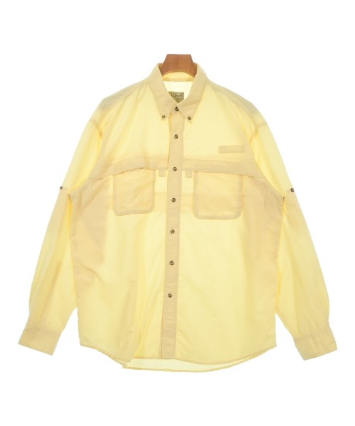 L.L.Bean(エルエルビーン)カジュアルシャツ 黄 サイズ:L/2200618443208
