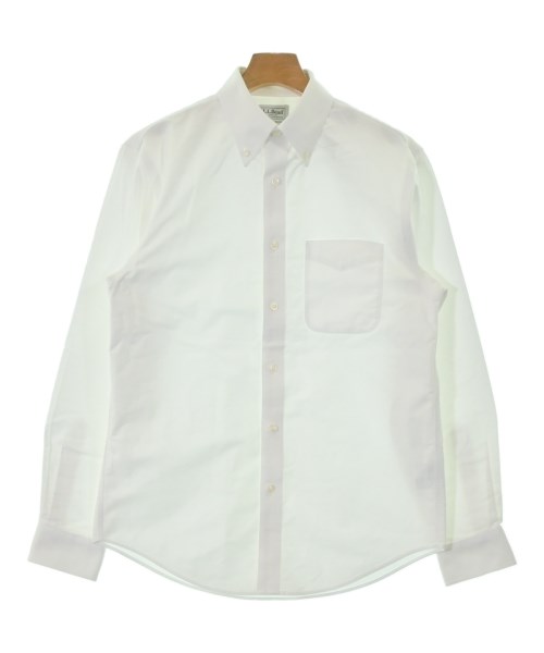 L.L.Bean(エルエルビーン)カジュアルシャツ 白 サイズ:14 1/2(XS位)/2200656740031