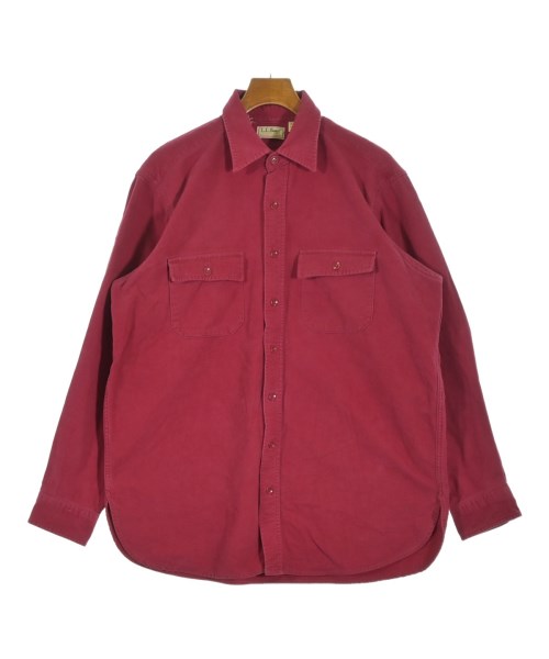 L.L.Bean(エルエルビーン)カジュアルシャツ 赤 サイズ:17(XXL位)/2200646061030
