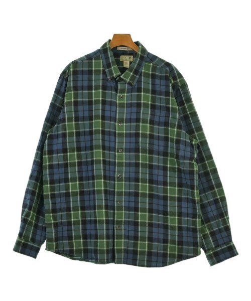 L.L.Bean(エルエルビーン)カジュアルシャツ 緑 サイズ:XL/2200666808066