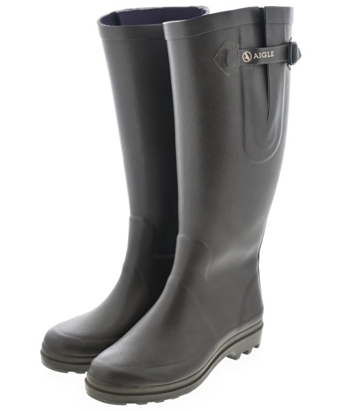 AIGLE(エーグル)ブーツ 茶 サイズ:EU36(22.5cm位)/2200616683033