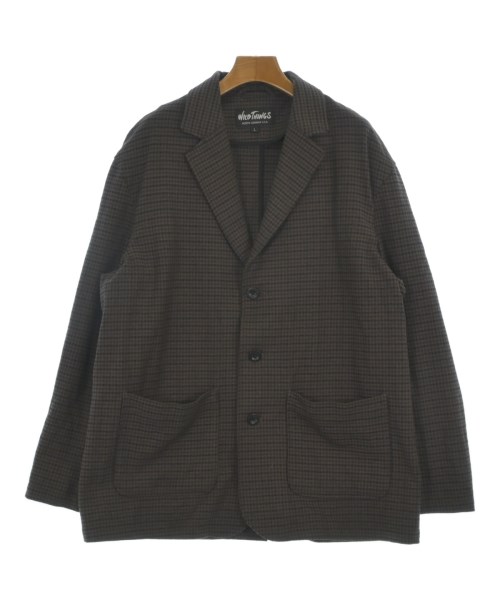 WILD THINGS(ワイルドシングス)カジュアルジャケット 茶 サイズ:L/2200665184024