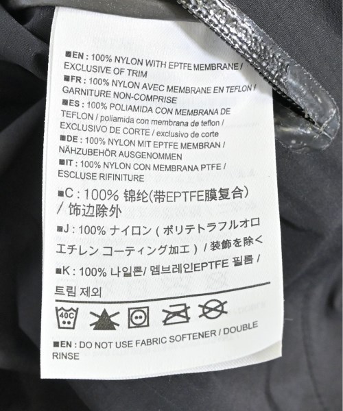 ARC'TERYX（アークテリクス）マウンテンパーカー 黒 サイズ:XS メンズ/2200592950020