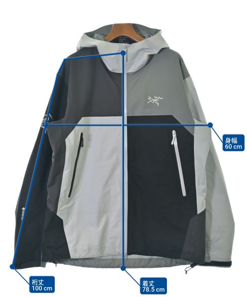 ARC'TERYX（アークテリクス）マウンテンパーカー グレー サイズ:XL メンズ/2200701759018