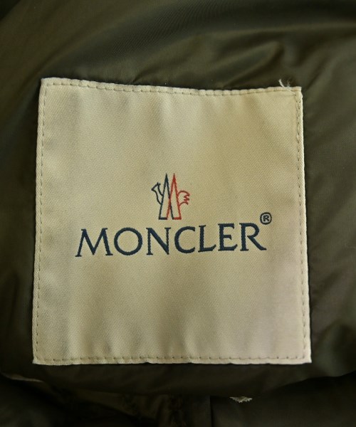 MONCLER（モンクレール）ダウンコート カーキ サイズ:1(S位) レディース/2200586034224