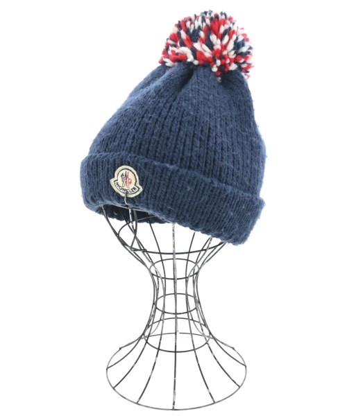 MONCLER(モンクレール)ニットキャップ・ビーニー 紺 サイズ:-/2200687273287