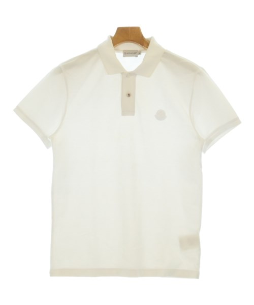 MONCLER(モンクレール)ポロシャツ 白 サイズ:M/2200684030043