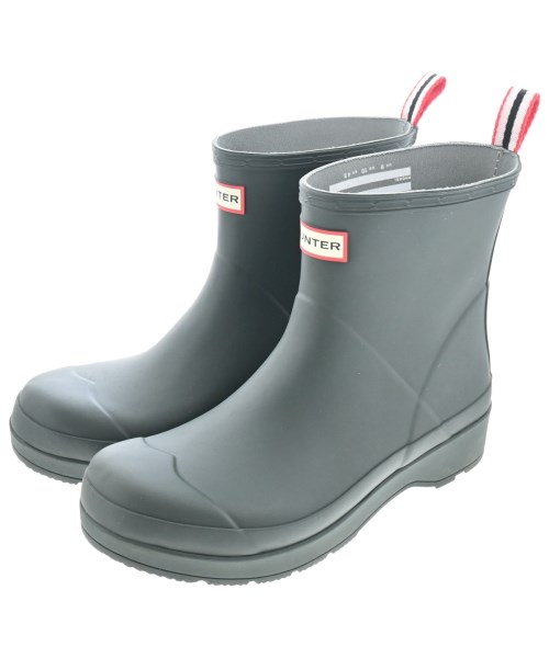 HUNTER(ハンター)レインシューズ 緑 サイズ:UK9(27.5cm位)/2200665524165