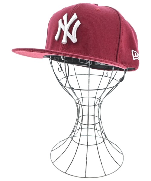 NEW ERA(ニューエラ)キャップ 赤 サイズ:60.6cm/2200695438371