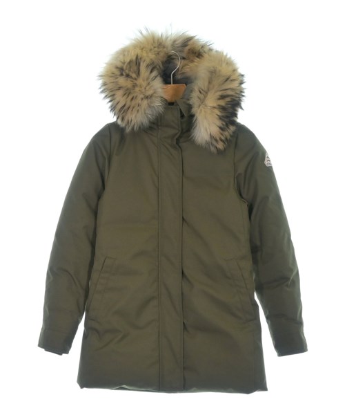 PYRENEX(ピレネックス)ダウンコート カーキ サイズ:36(S位)/2200631348023
