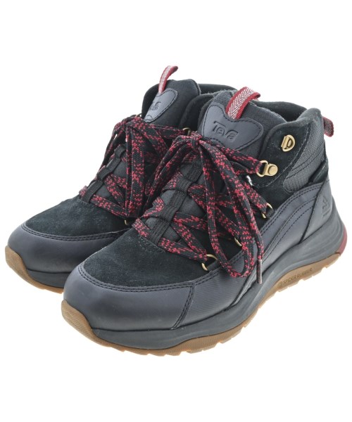 Teva(テバ)スニーカー 黒 サイズ:24cm/2200641274084